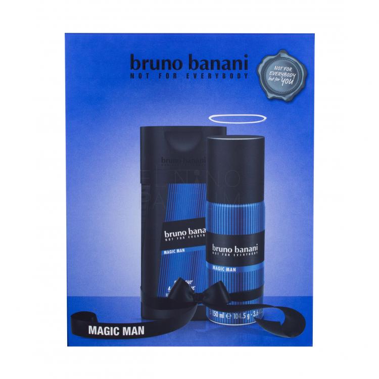 Bruno Banani Magic Man Zestaw dla mężczyzn Dezodorant 150 ml + Żel pod prysznic 150 ml