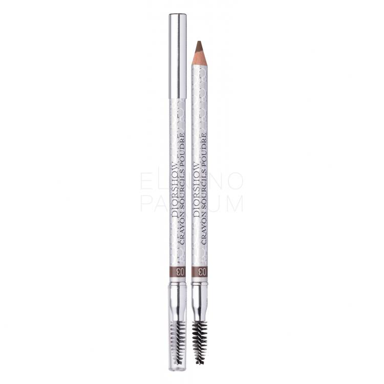 Christian Dior Diorshow Crayon Sourcils Poudre Kredka do brwi dla kobiet 1,19 g Odcień Brown 03