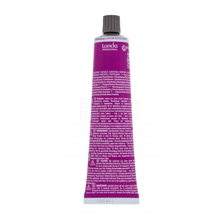 Londa Professional Permanent Colour Extra Rich Cream Farba do włosów dla kobiet 60 ml Odcień 9/65