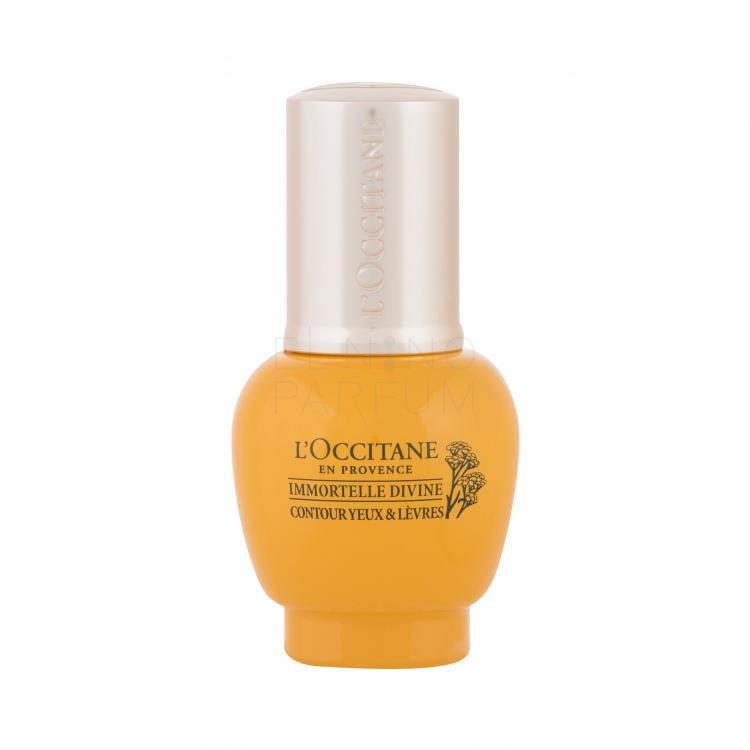 L'Occitane Immortelle Divine Eye &amp; Lip Contour Żel pod oczy dla kobiet 15 ml