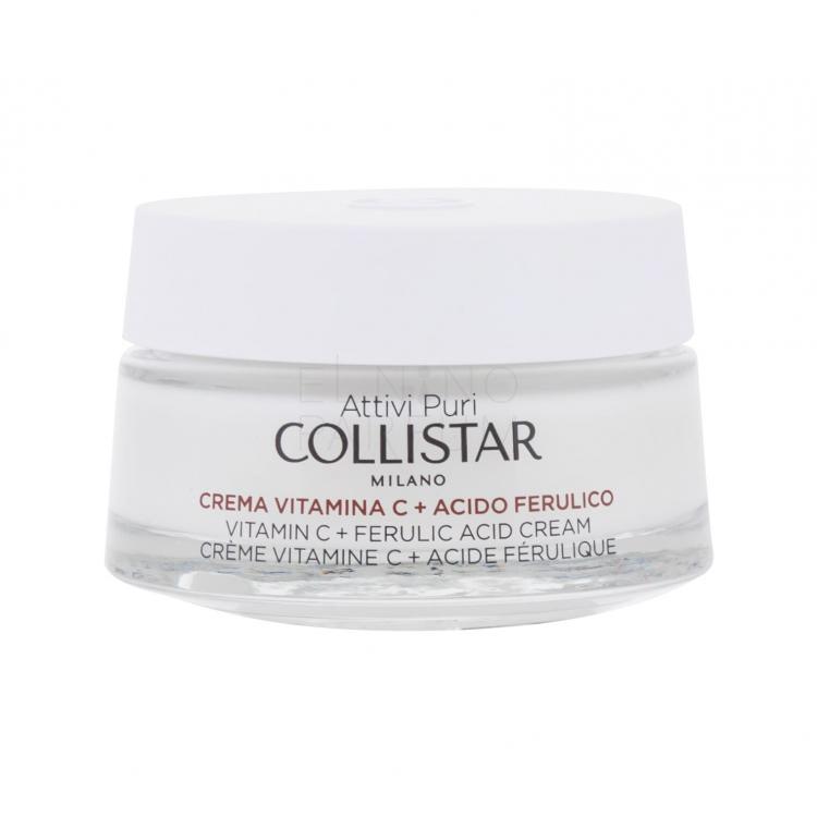 Collistar Pure Actives (Attivi Puri) Vitamin C + Ferulic Acid Cream Krem do twarzy na dzień dla kobiet 50 ml
