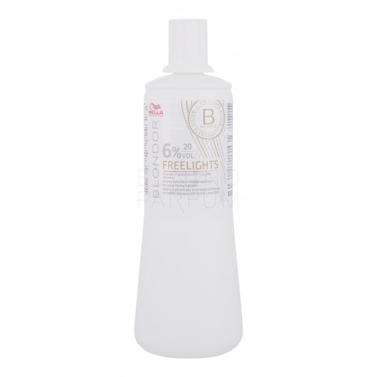 Wella Professionals Blondor Freelights 6% Developer Farba do włosów dla kobiet 1000 ml