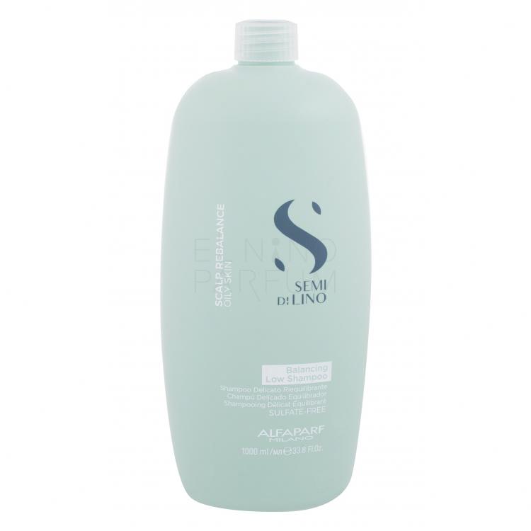ALFAPARF MILANO Semi Di Lino Balancing Low Shampoo Szampon do włosów dla kobiet 1000 ml