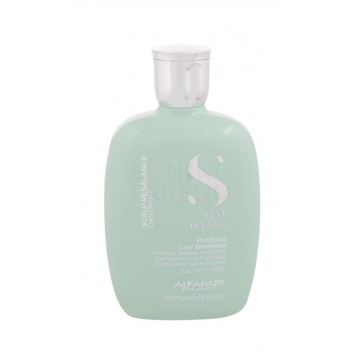 ALFAPARF MILANO Semi Di Lino Scalp Rebalance Purifying Szampon do włosów dla kobiet 250 ml