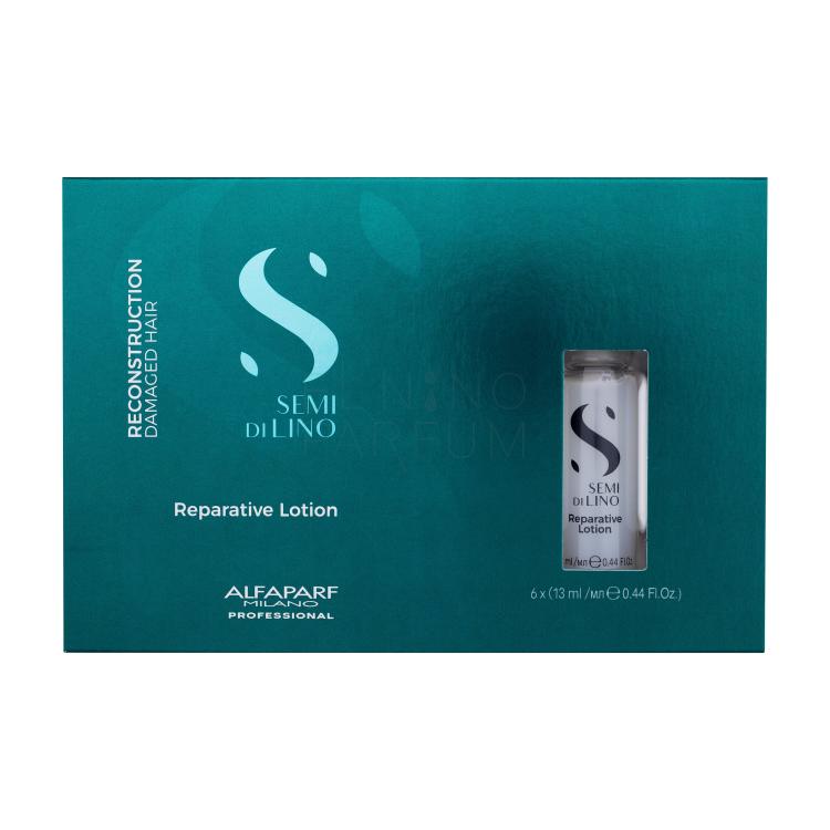 ALFAPARF MILANO Semi Di Lino Reconstruction Reparative Lotion Serum do włosów dla kobiet 6x13 ml