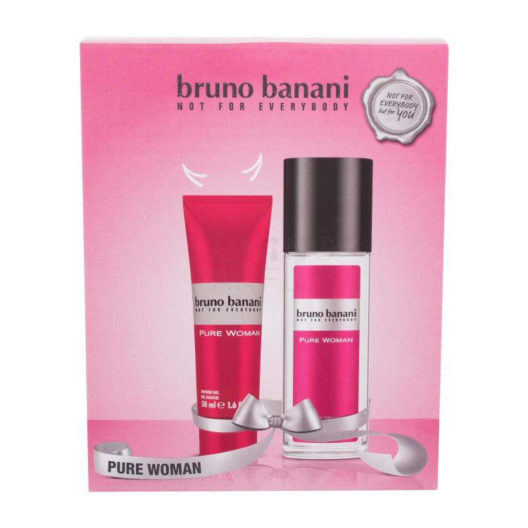 Bruno Banani Pure Woman Zestaw Dezodorant 75 ml + żel pod prysznic 50 ml
