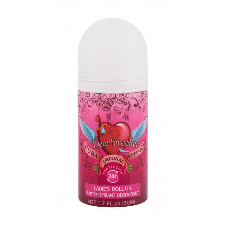Cuba Heartbreaker Dezodorant dla kobiet 50 ml