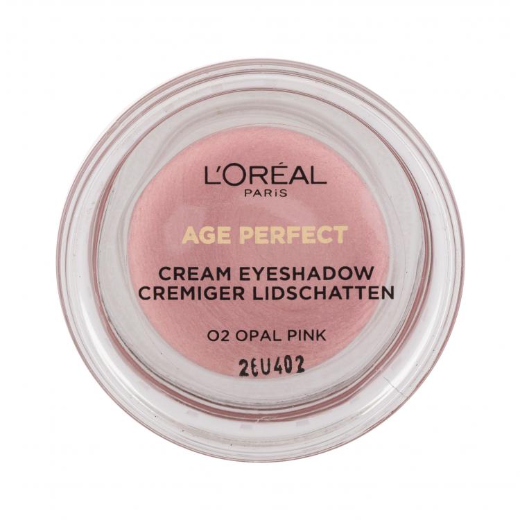 L&#039;Oréal Paris Age Perfect Cream Eyeshadow Cienie do powiek dla kobiet 4 ml Odcień 02 Opal Pink