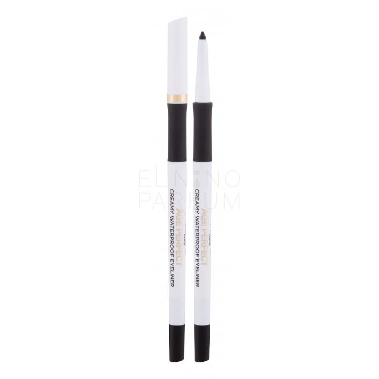 L&#039;Oréal Paris Age Perfect Creamy Waterproof Eyeliner Kredka do oczu dla kobiet 1,2 g Odcień 01 Creamy Black