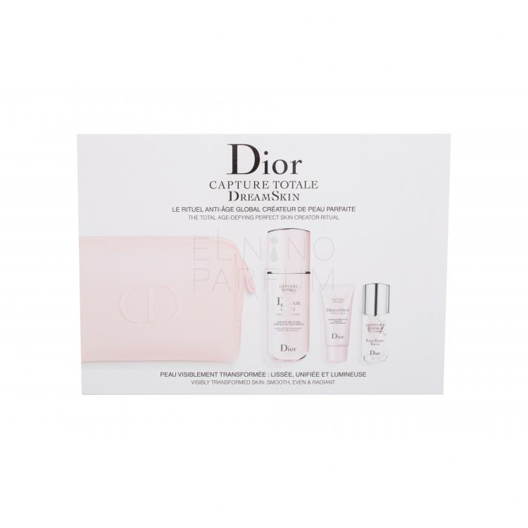 Christian Dior Capture Totale Dream Skin Zestaw Krem do twarzy 50 ml + maseczka do twarzy 15 ml + serum do twarzy 10 ml + kosmetyczka