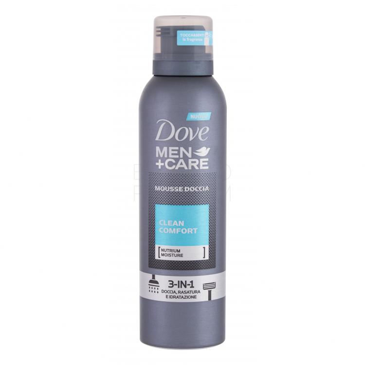 Dove Men + Care Clean Comfort Krem pod prysznic dla mężczyzn 200 ml uszkodzony flakon