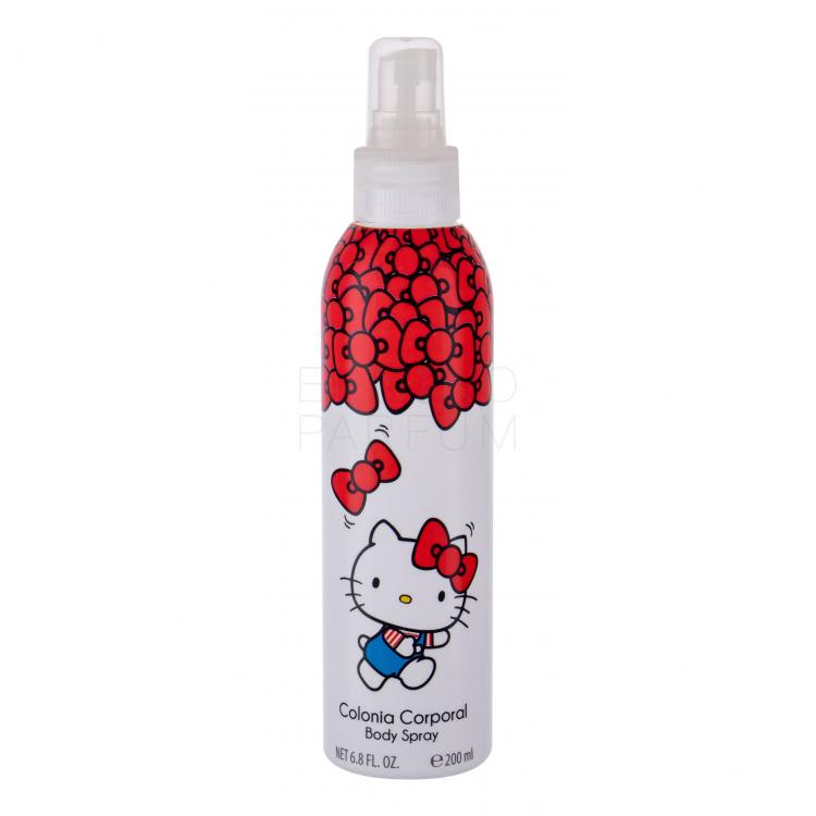 Hello Kitty Hello Kitty Spray do ciała dla dzieci 200 ml Uszkodzone pudełko