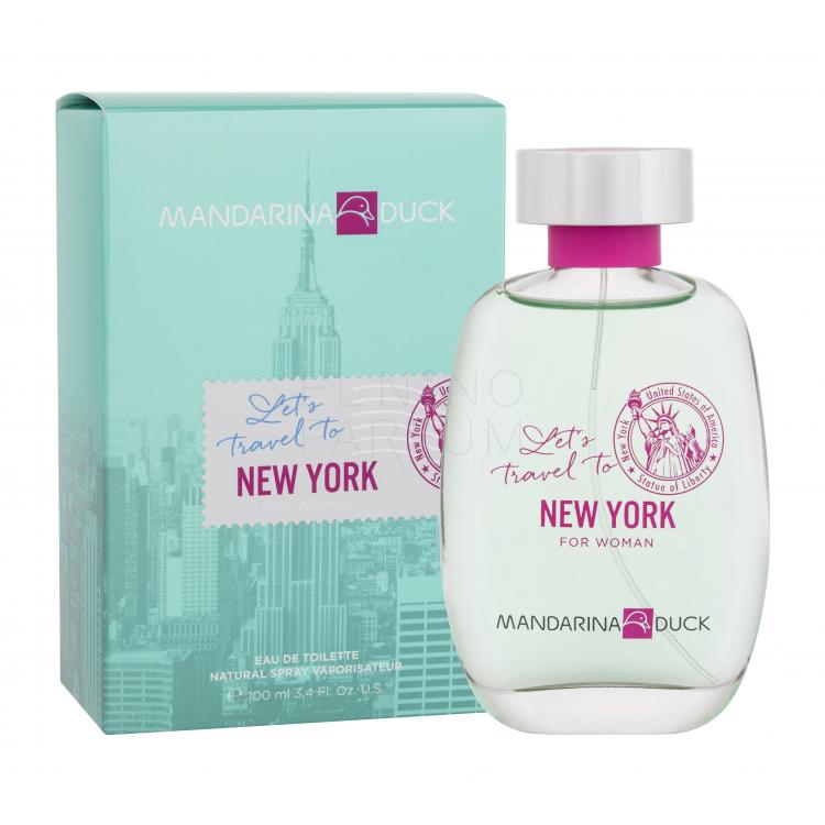 mandarina duck let's travel to new york for woman
