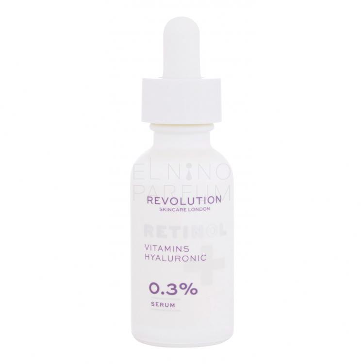 Revolution Skincare Retinol Vitamins Hyaluronic 0,3% Serum do twarzy dla kobiet 30 ml