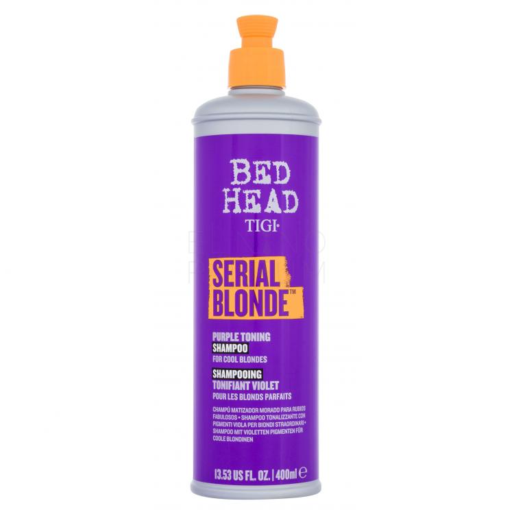Tigi Bed Head Serial Blonde Purple Toning Szampon do włosów dla kobiet 400 ml