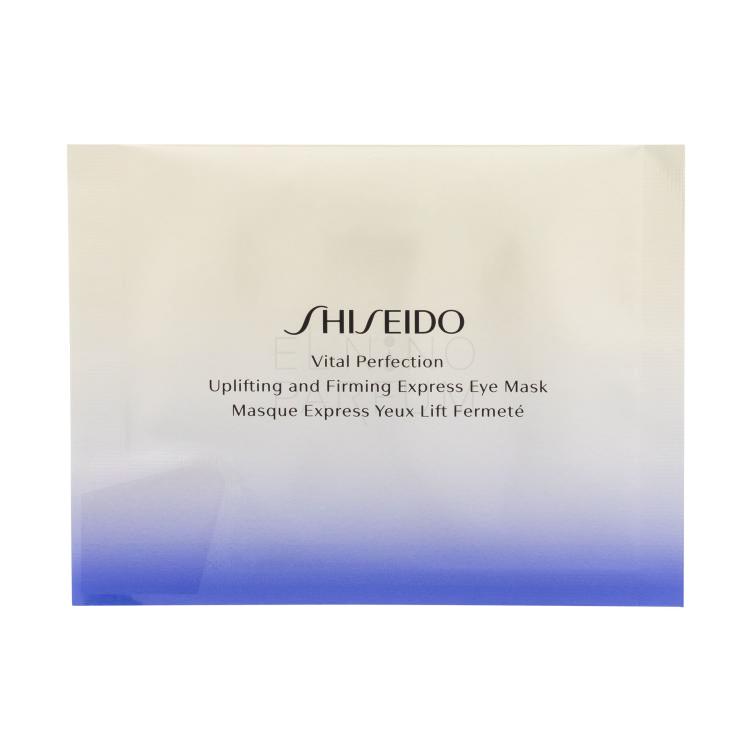 Shiseido Vital Perfection Uplifting &amp; Firming Express Eye Mask Maseczka na okolice oczu dla kobiet 12 szt