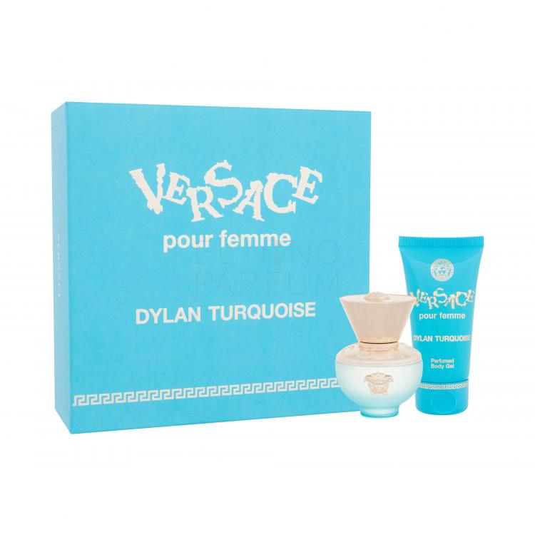 Versace Pour Femme Dylan Turquoise Zestaw EDT 30 ml + żel do ciała 50 ml