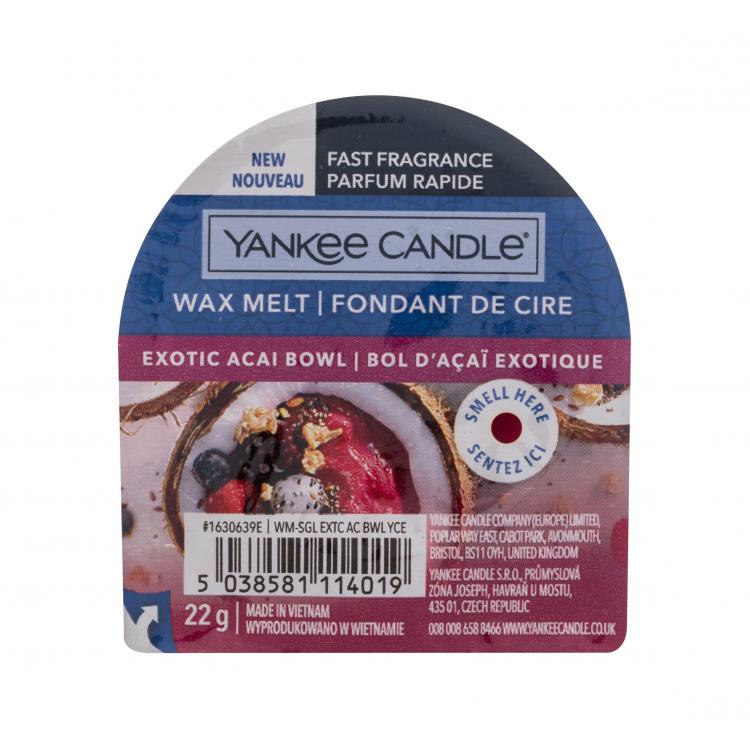 Yankee Candle Exotic Acai Bowl Zapachowy wosk 22 g