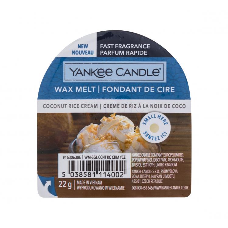 Yankee Candle Coconut Rice Cream Zapachowy wosk 22 g