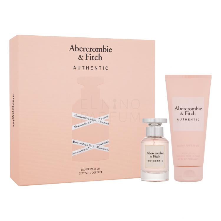 Abercrombie &amp; Fitch Authentic Zestaw EDP 50 ml + mleczko do ciała 200 ml