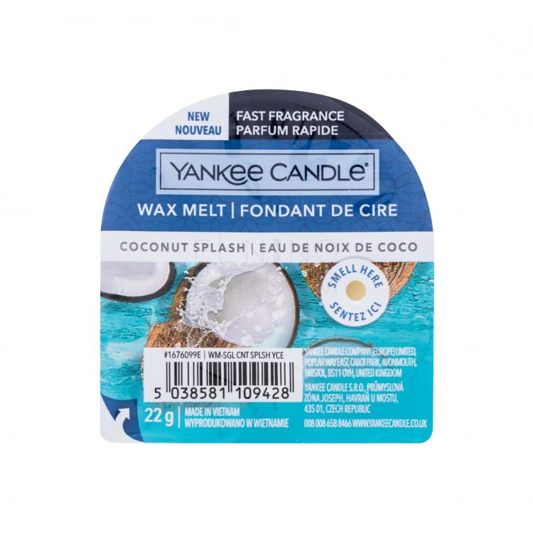 Yankee Candle Coconut Splash Zapachowy wosk 22 g