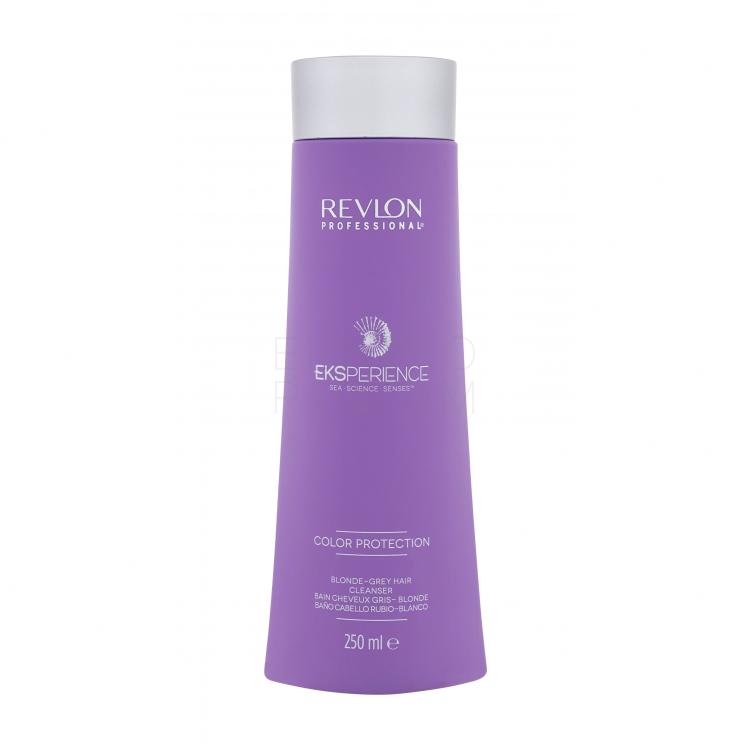 Revlon Professional Eksperience Color Protection Blonde &amp; Grey Hair Cleanser Szampon do włosów dla kobiet 250 ml