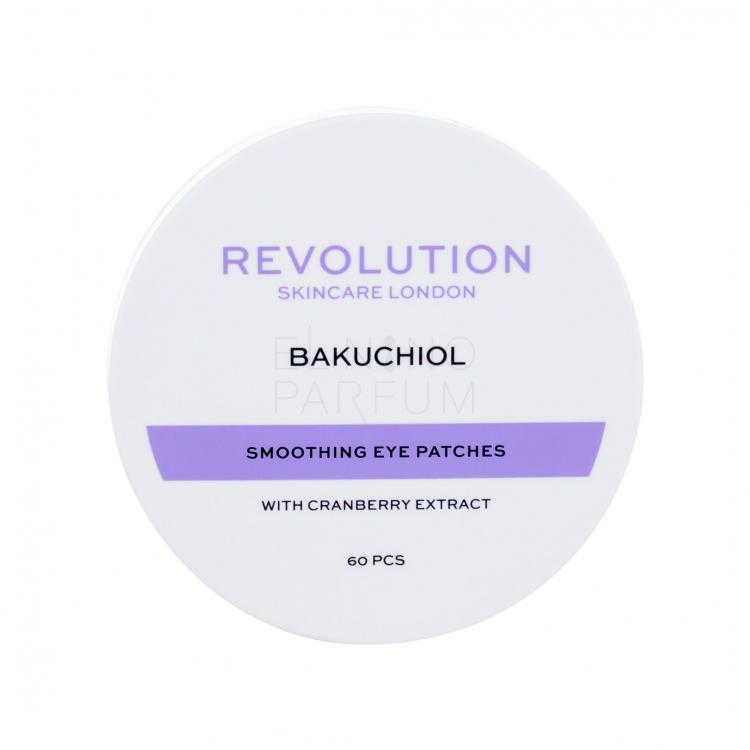 Revolution Skincare Bakuchiol Smoothing Eye Patches Maseczka na okolice oczu dla kobiet 60 szt