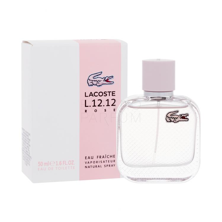 Lacoste L.12.12 Rose Eau Fraiche Woda toaletowa dla kobiet 50 ml
