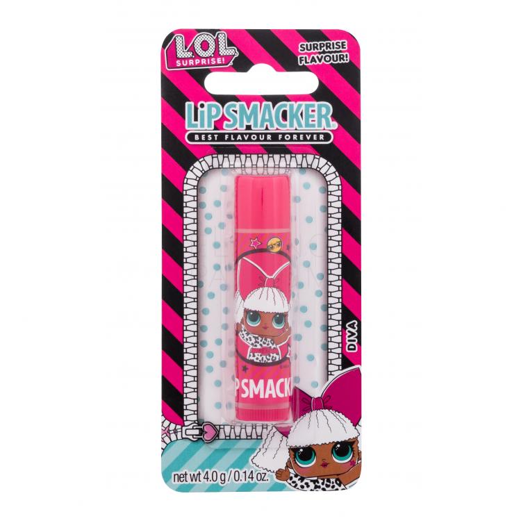 Lip Smacker LOL Surprise! Diva Strawberry Balsam do ust dla dzieci 4 g