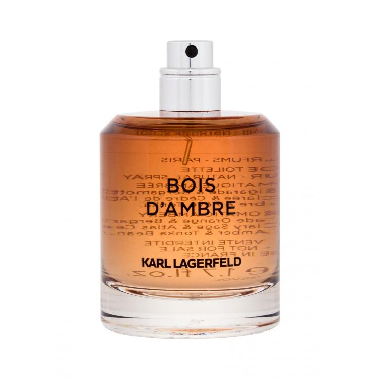 Karl Lagerfeld Les Parfums Matières Bois d&#039;Ambre Woda toaletowa dla mężczyzn 50 ml tester