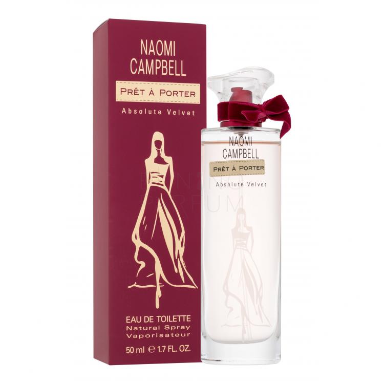 Naomi Campbell Prêt à Porter Absolute Velvet Woda toaletowa dla kobiet 50 ml
