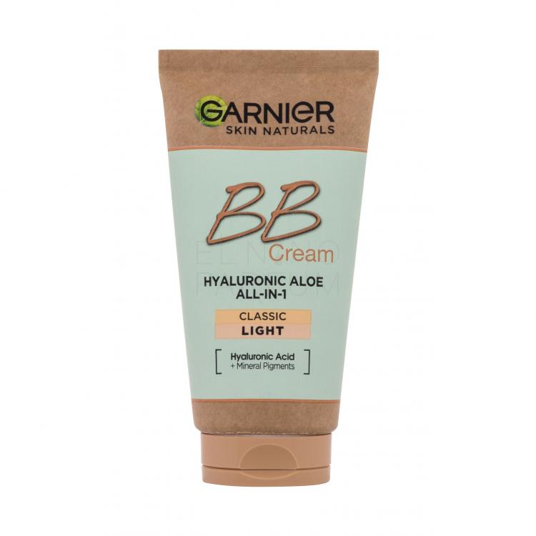 Garnier Skin Naturals BB Cream Hyaluronic Aloe All-In-1 SPF15 Krem BB dla kobiet 50 ml Odcień Light