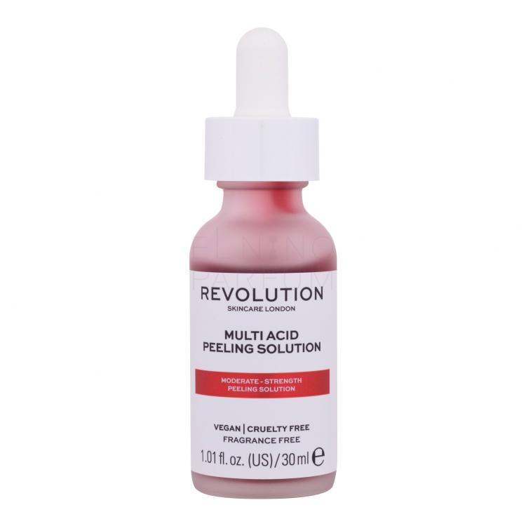 Revolution Skincare Multi Acid Moderate - Strength Peeling Solution Peeling dla kobiet 30 ml