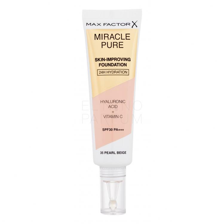 Max Factor Miracle Pure Skin-Improving Foundation SPF30 Podkład dla kobiet 30 ml Odcień 35 Pearl Beige