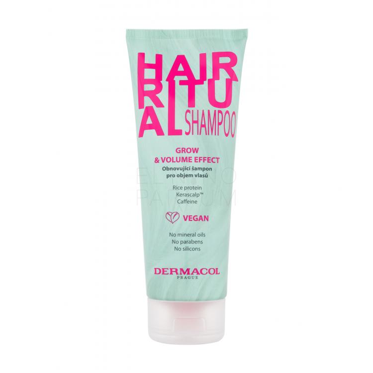 Dermacol Hair Ritual Grow &amp; Volume Shampoo Szampon do włosów dla kobiet 250 ml