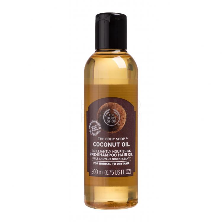 The Body Shop Coconut Pre-Shampoo Hair Oil Olejek do włosów dla kobiet 200 ml