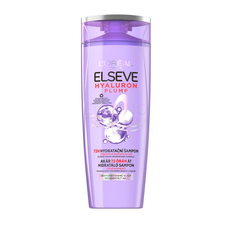 L&#039;Oréal Paris Elseve Hyaluron Plump Moisture Shampoo Szampon do włosów dla kobiet 400 ml