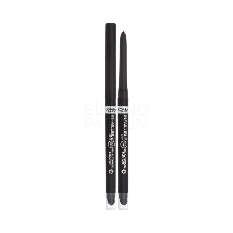 L&#039;Oréal Paris Infaillible Grip 36H Gel Automatic Eye Liner Kredka do oczu dla kobiet 1,2 g Odcień 001 Intense Black