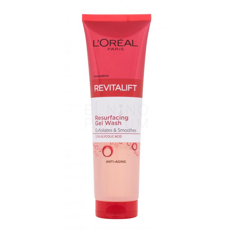L&#039;Oréal Paris Revitalift Resurfacing Gel Wash Żel oczyszczający dla kobiet 150 ml