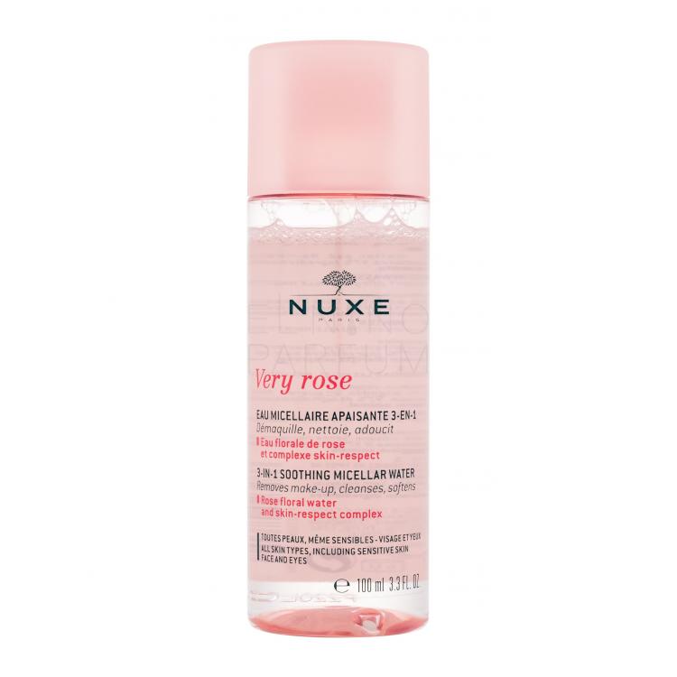 NUXE Very Rose 3-In-1 Soothing Płyn micelarny dla kobiet 100 ml