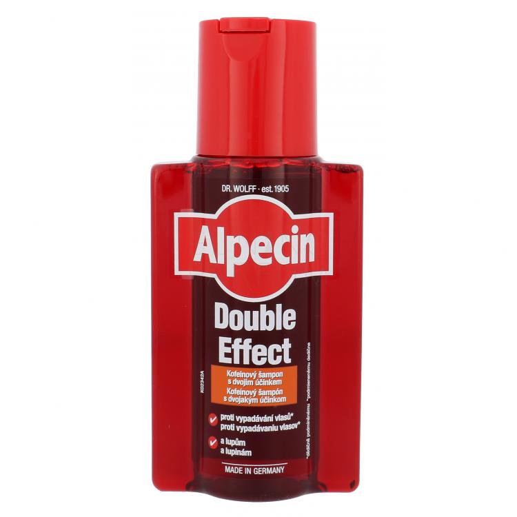 Alpecin Double Effect Caffeine Szampon do włosów dla mężczyzn 200 ml