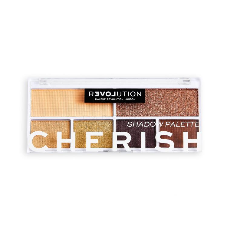 Revolution Relove Colour Play Shadow Palette Cienie do powiek dla kobiet 5,2 g Odcień Cherish