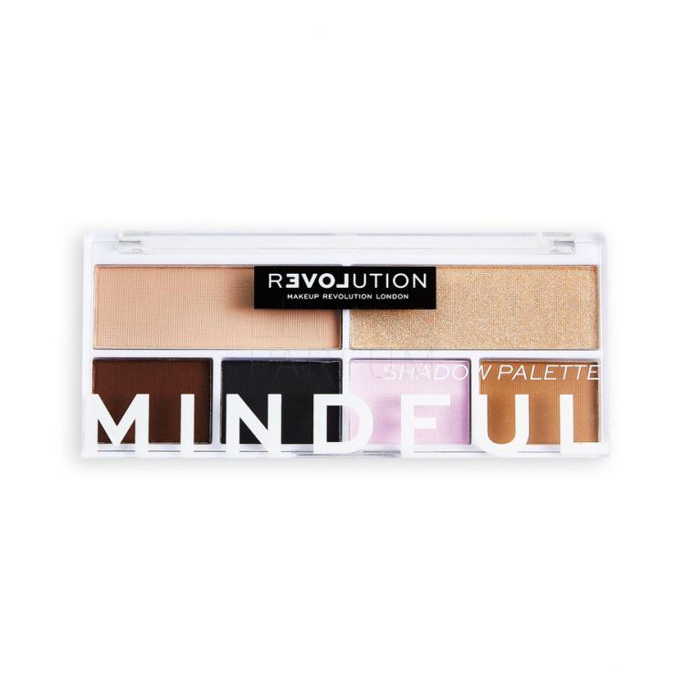Revolution Relove Colour Play Shadow Palette Cienie do powiek dla kobiet 5,2 g Odcień Mindful