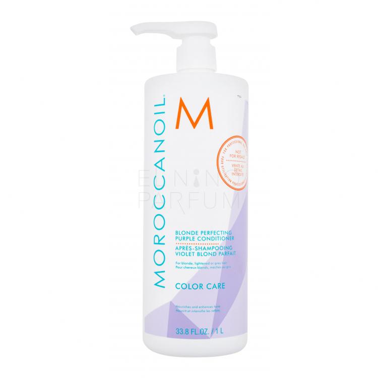 Moroccanoil Color Care Blonde Perfecting Purple Conditioner Odżywka dla kobiet 1000 ml