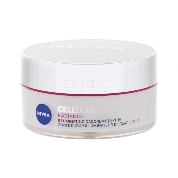 Nivea Cellular Radiance Illuminating Day Cream SPF15 Krem do twarzy na dzień dla kobiet 50 ml