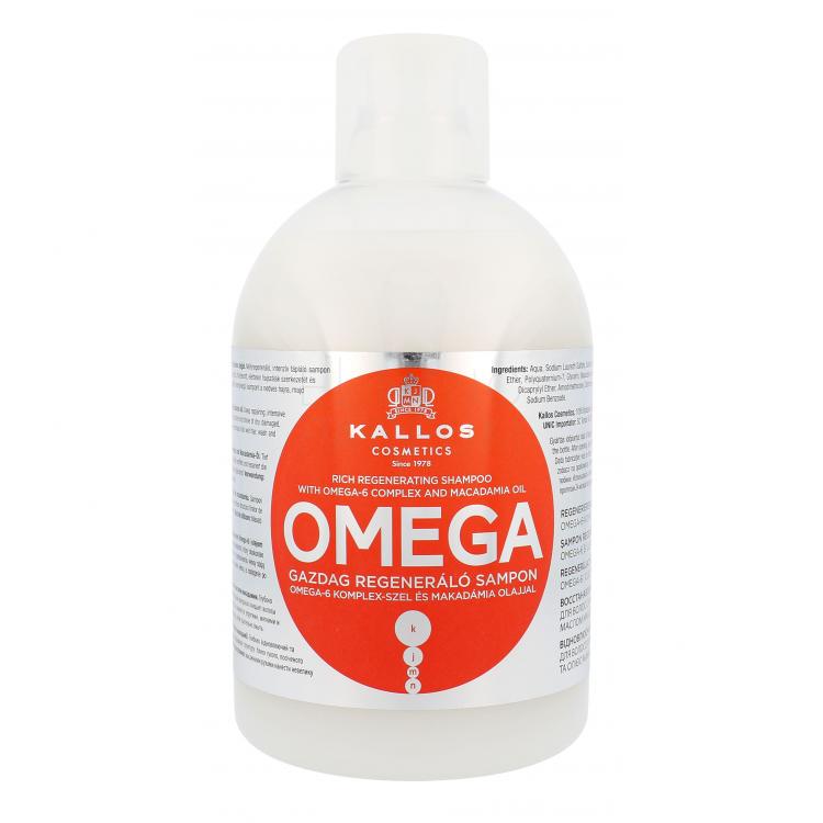 Kallos Cosmetics Omega Szampon do włosów dla kobiet 1000 ml