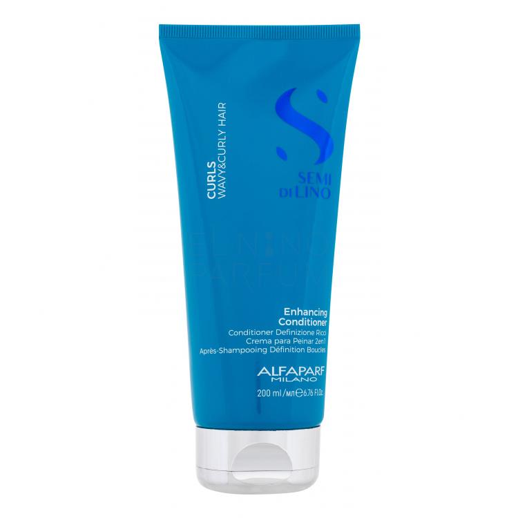 ALFAPARF MILANO Semi Di Lino Curls Enhancing Conditioner Odżywka dla kobiet 200 ml