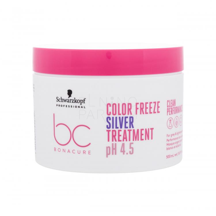 Schwarzkopf Professional BC Bonacure Color Freeze pH 4.5 Treatment Silver Maska do włosów dla kobiet 500 ml