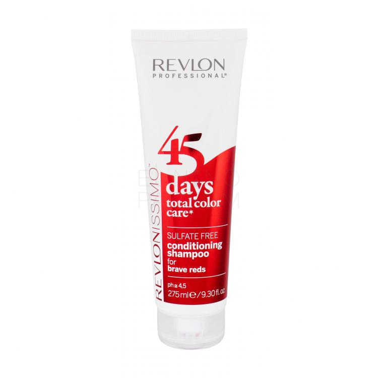 Revlon Professional Revlonissimo 45 Days 2in1 For Brave Reds Szampon do włosów dla kobiet 275 ml