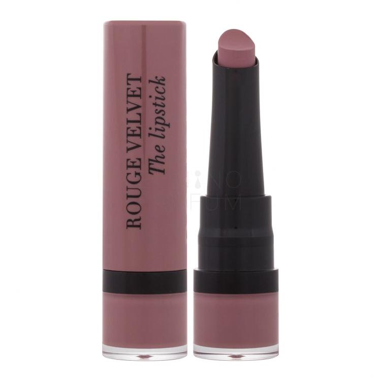BOURJOIS Paris Rouge Velvet The Lipstick Pomadka dla kobiet 2,4 g Odcień 32 Choupi´nk